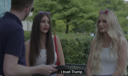 “I trust Trump”