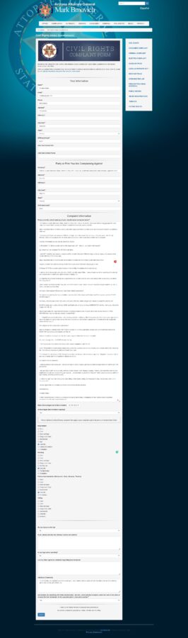 8/25/22 AZ AG complaint Elliot