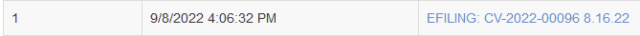 8/16/22 Order filed 9/8/22