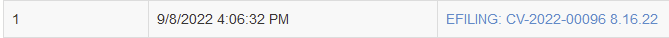 8/16/22 Order filed 9/8/22