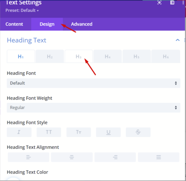 9/4/22 Dive Extra Text Settings