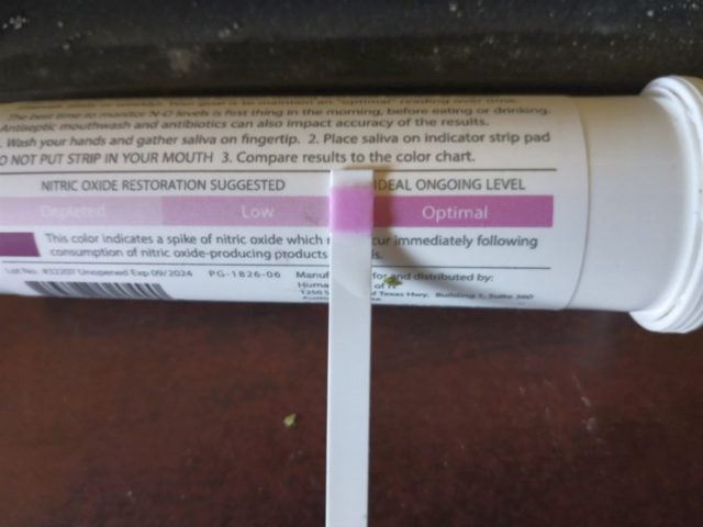 5/18/23 Nitric Oxide test